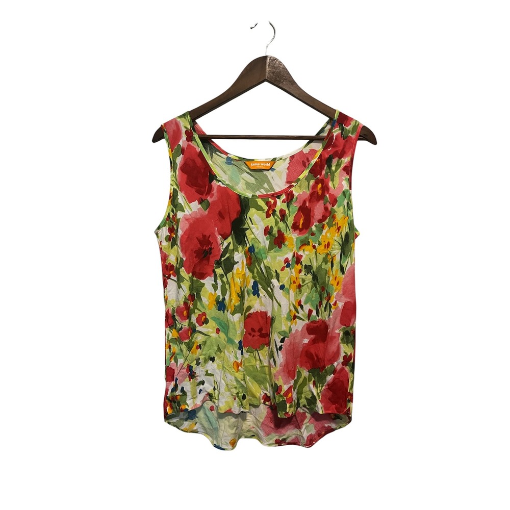 NWT Jams World Floral Tank Large